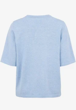 Hot Kortärmad finstickad tröja Tröjor & Cardigans|Stickat