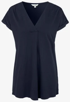 Hot Kortärmad trikåtunika Toppar & T-Shirts|Tunikor