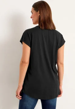 Hot Kortärmad trikåtunika Toppar & T-Shirts|Tunikor