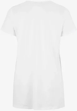 Kortärmad trikåtunika Tunikor|Plus Size