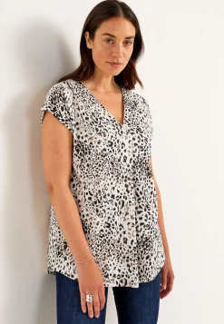 Discount Kortärmad trikåtunika Toppar & T-Shirts|Tunikor
