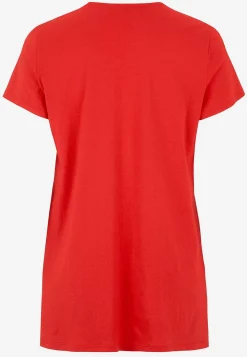 Best Kortärmad trikåtunika Tunikor|Plus Size