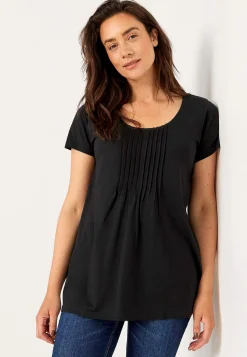 Outlet Kortärmad trikåtunika Tunikor|Plus Size