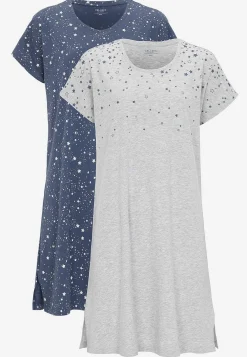 Hot Kortärmat nattlinne 2-pack Flerpack|Plus Size