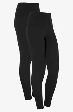 Online Leggings i bomull Fia 2-pack Leggings|Basplagg