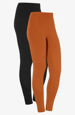 New Leggings i bomull Fia 2-pack Leggings|Basplagg
