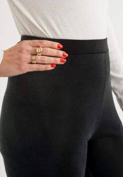 Clearance Leggings i sammet Leggings|Festkläder