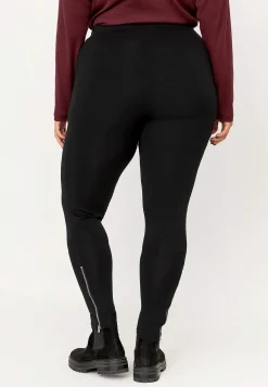 Online Leggings med dragkedjor Leggings|Basplagg