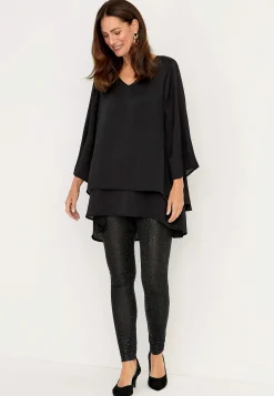 Discount Leggings med paljetter Leggings|Festkläder