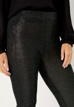 Discount Leggings med paljetter Leggings|Festkläder