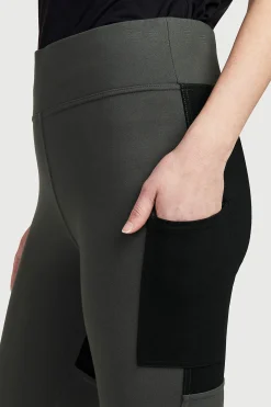 Clearance Leggings med sidfickor Leggings|Byxor