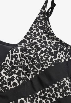 Online Leopardmönstrad baddräkt Badkläder|Plus Size