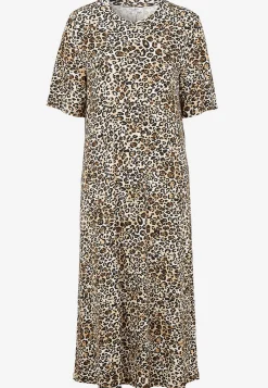 Sale mönstrad trikåklänning Klänningar & Kjolar|Plus Size