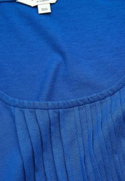Best Linne med dekorativa stråveck Toppar & T-Shirts|Plus Size