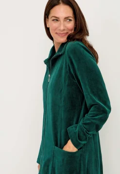 New Lång morgonrock i velour Wilma Basplagg|Plus Size