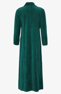New Lång morgonrock i velour Wilma Basplagg|Plus Size