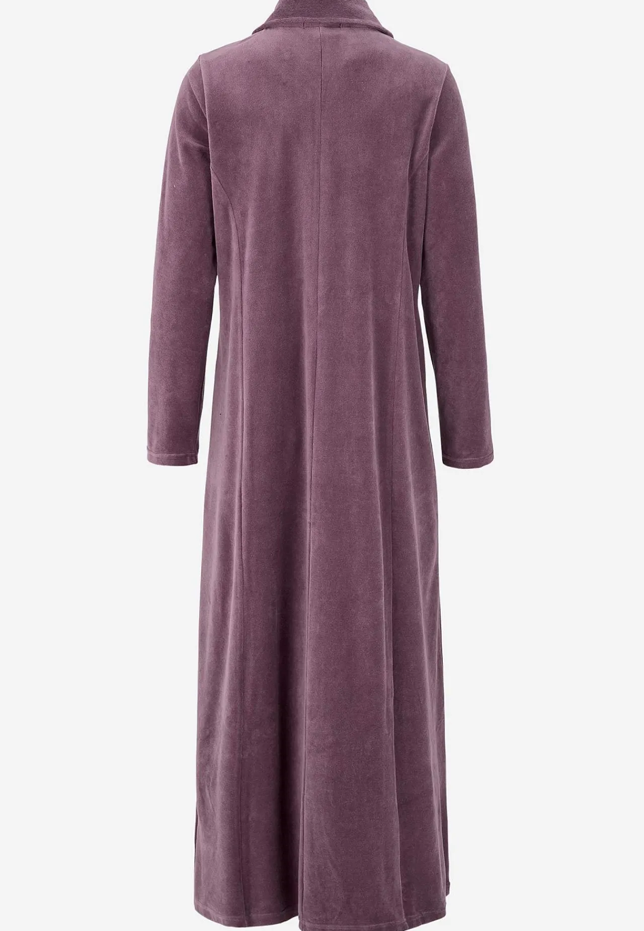 Outlet Lång morgonrock i velour Wilma Basplagg|Plus Size