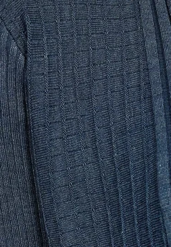 Online Lång, ribbad cardigan Claudisse Tröjor & Cardigans|Stickat