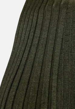 Online Lång, ribbad cardigan Claudisse Tröjor & Cardigans|Stickat