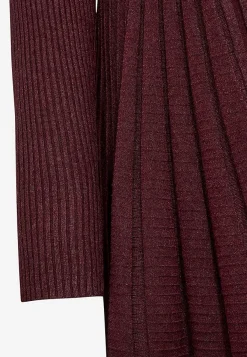 Online Lång, ribbad cardigan Claudisse Tröjor & Cardigans|Stickat