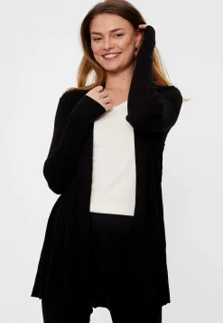 Online Lång, ribbad cardigan Claudisse Tröjor & Cardigans|Stickat