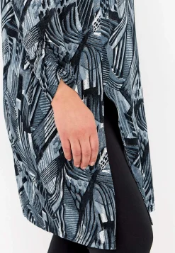 Hot Lång trikåtunika med hög slits Tunikor|Plus Size