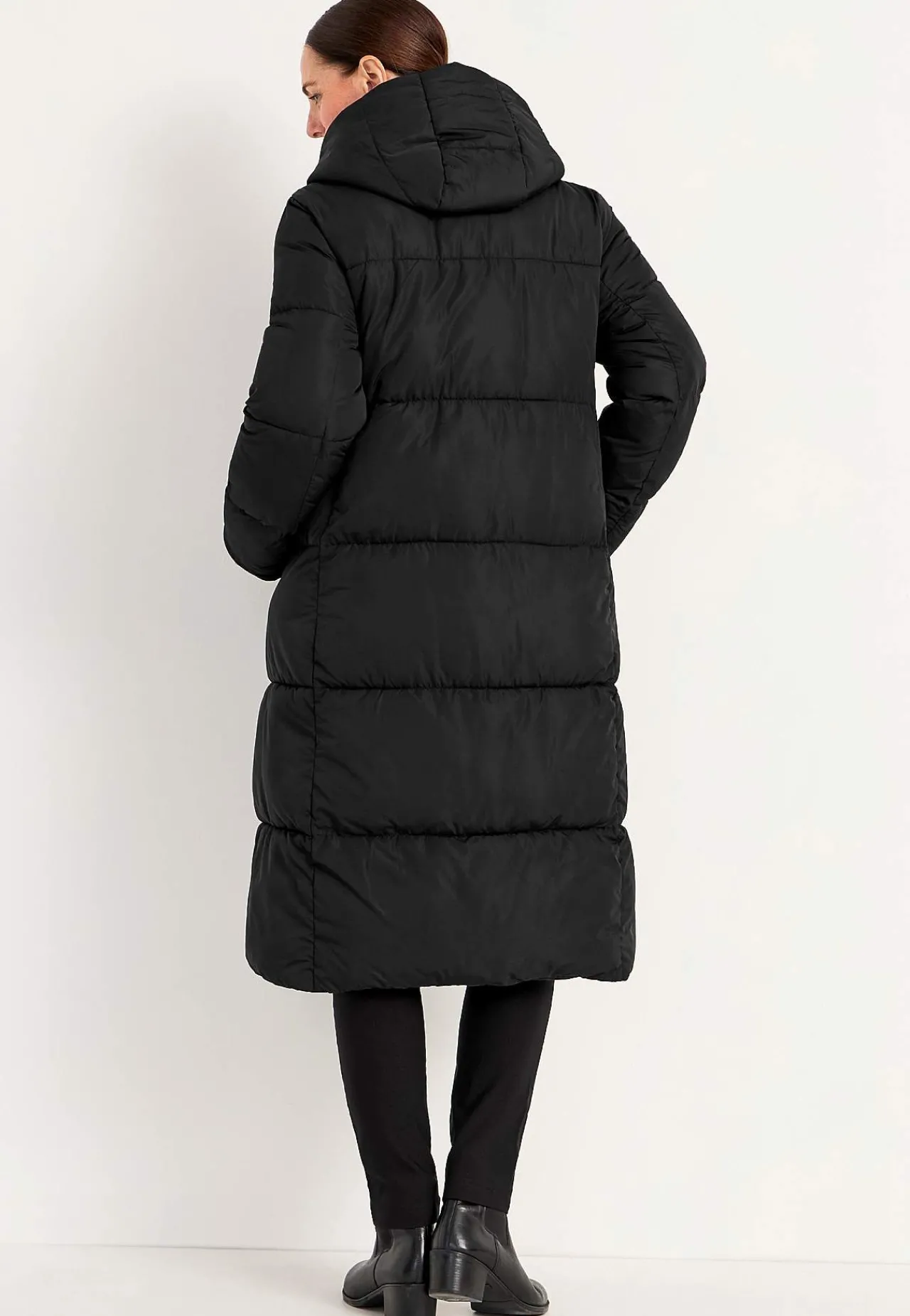 Lång vinterkappa Jackor & Kappor|Plus Size