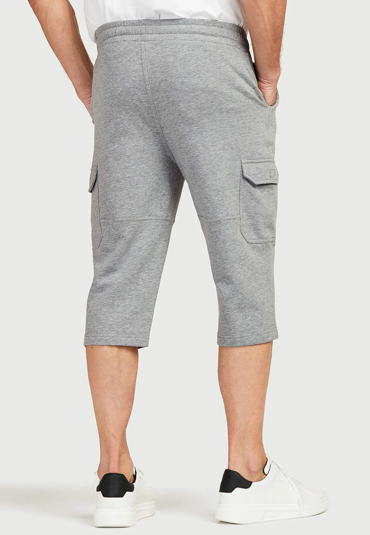 Online Långa svettisshorts med cargofickor Sov- & Mysplagg|Shorts