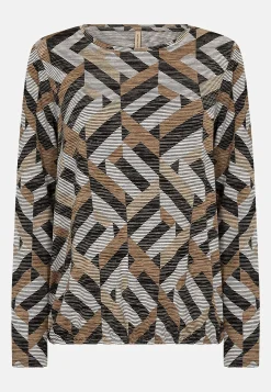 Clearance Långärmad trikåtopp Tröjor & Cardigans|Toppar & T-Shirts