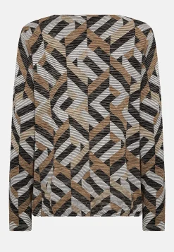 Clearance Långärmad trikåtopp Tröjor & Cardigans|Toppar & T-Shirts