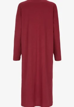 Clearance Långt nattlinne med spetskant Plus Size|Sov- & Myskläder