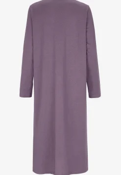 Clearance Långt nattlinne med spetskant Plus Size|Sov- & Myskläder