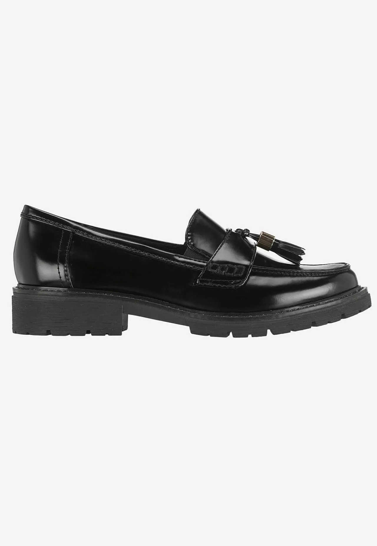 Sale Loafer med tofsar Loafers|Bred Läst