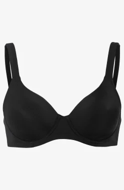 Lätt vadderad t-shirt-bh Sara Basplagg|Plus Size