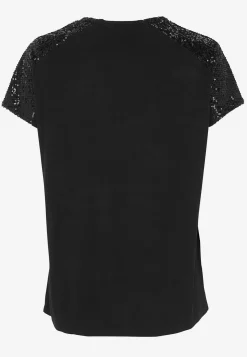 Lyxig paljettopp Toppar & T-Shirts|Festkläder