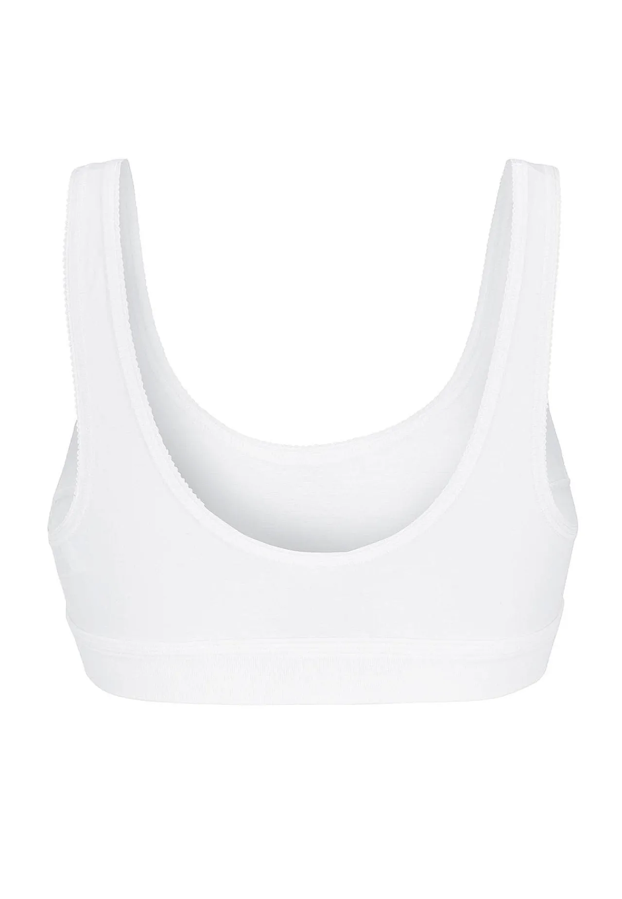 Hot Mjuk bh-topp i bomull Double comfort Bh