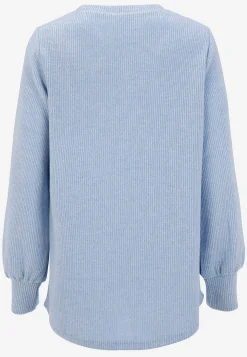 Sale Mjuk trikåtröja med knappar Beata Tröjor & Cardigans|Stickat