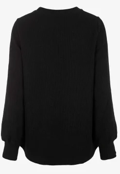 New Mjuk trikåtröja med knappar Beata Tröjor & Cardigans|Stickat