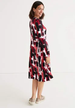 Sale Mönstrad jerseyklänning Klänningar & Kjolar|Plus Size