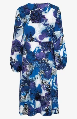 Discount Mönstrad jerseyklänning Klänningar & Kjolar|Plus Size