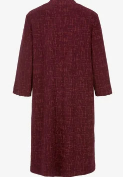 Clearance Mönstrad klänning med sidofickor Klänningar & Kjolar|Plus Size