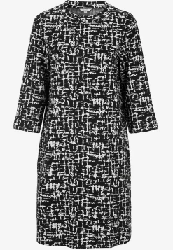 Outlet Mönstrad klänning med sidofickor Klänningar & Kjolar|Plus Size