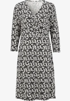 Best Mönstrad trikåklänning Klänningar & Kjolar|Plus Size
