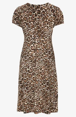 Mönstrad trikåklänning Klänningar & Kjolar|Plus Size