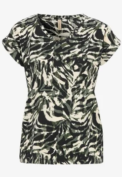 New Mönstrad trikåtopp Toppar & T-Shirts