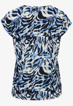 Online Mönstrad trikåtopp Toppar & T-Shirts