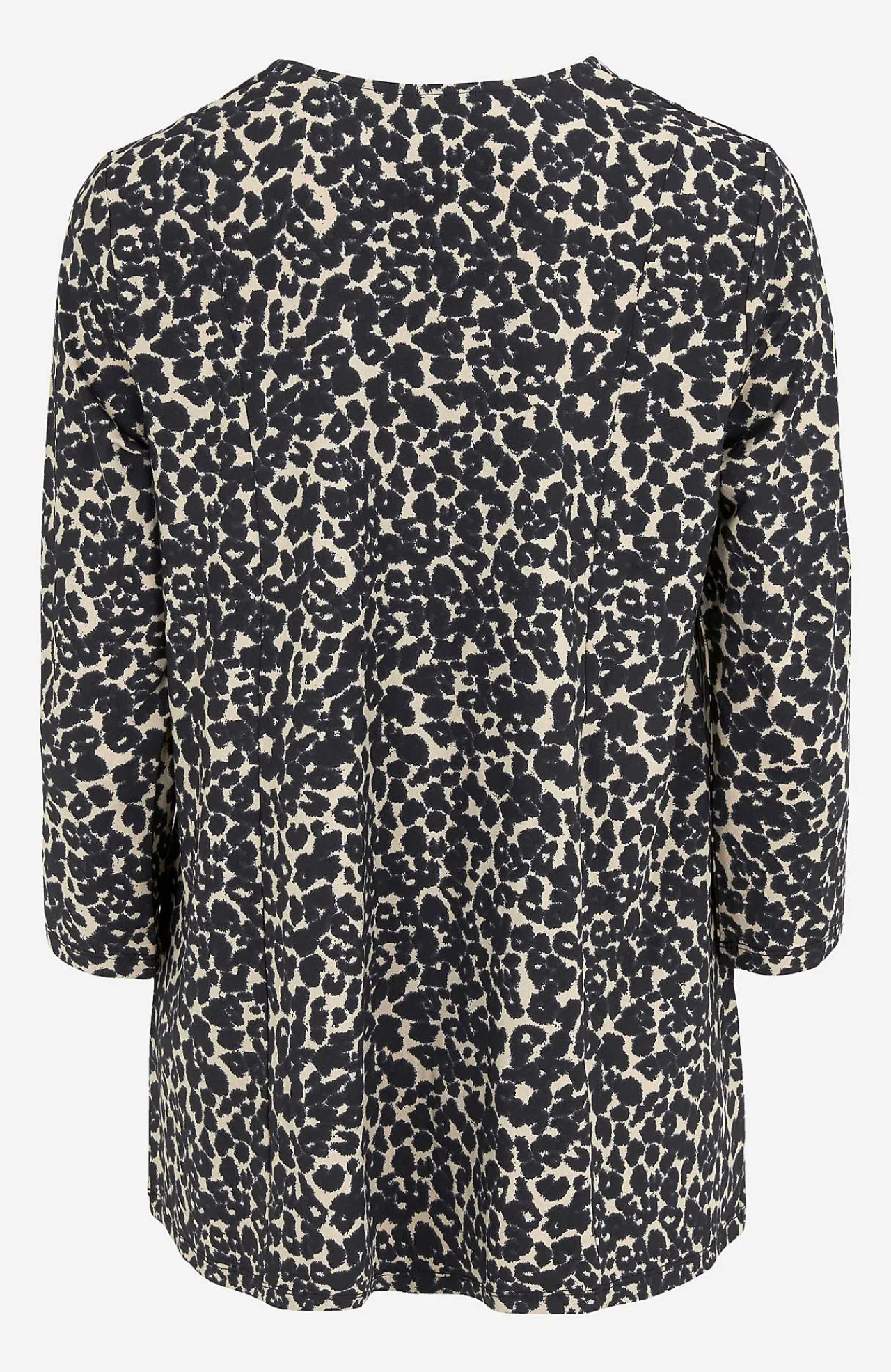 New Mönstrad trikåtunika Tunikor|Plus Size