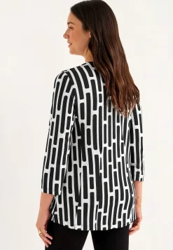 Sale Mönstrad trikåtunika Tunikor|Plus Size