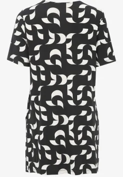 Online Mönstrad tunika med fickor Tunikor|Plus Size