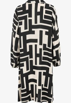 Mönstrad, vävd klänning Klänningar & Kjolar|Plus Size